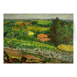 VIEW FROM VILLE NEUVE GREETING CARD