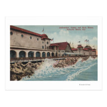 View of Auditorium, Casino, & Bath House Postcards