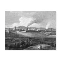 View of Bristol from Pile Hill, engraved by Postcards