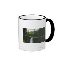 View of Capilano Suspension Bridge Coffee Mug