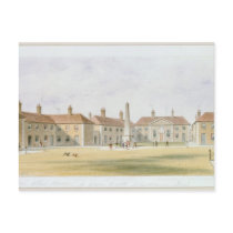 View of Charles Hopton's Alms Houses, 1852 Postcards