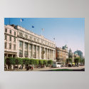 View of Clery's, O'Connell St. Dublin Ireland posters