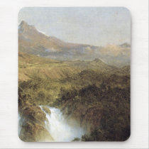 View of Cotopaxi, Ecuador, Frederick Edwin Church mousepads