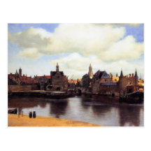 View of Delft Postcard