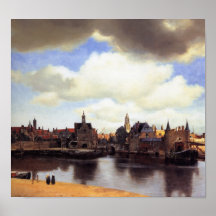 View of Delft Print