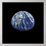View of Earth from Apollo 15 Print
