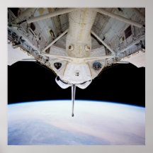 View of Earth from Space Shuttle Columbia (STS-78) Print