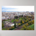 View of Edinburgh Scotland posters