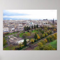 View of Edinburgh Scotland