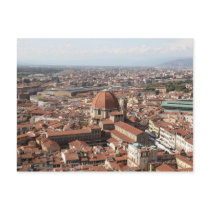 View of Florence, Italy from the top of the Post Cards