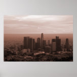 View of Los Angeles posters