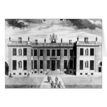 View of Marlborough House in Pall Mall Card