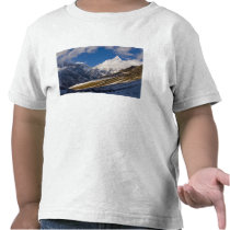 View of Mount Jichu Drake, Bhutan. Tshirt