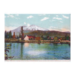 View of Mt. Shasta from the Fish Hatchery Stretched Canvas Print