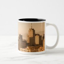 View of Nob Hill in San Francisco, with the fog Coffee Mugs