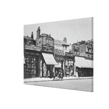View of Notting Hill Gate, c.1913 Stretched Canvas Print