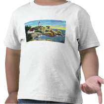 View of Point Atkinson Lighthouse 2 Tee Shirt