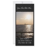 View Of Statue Of Liberty From Near The Staten Isl Rack Card Template