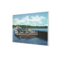 View of the Bemus Point and Stow Ferry Canvas Print