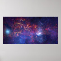View of the Centre of the Milky Way Galaxy Posters
