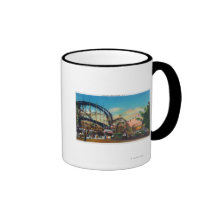 View of the Cyclone Rollercoaster # 1 Mug