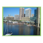 View Of The Inner Harbour Area At Baltimore, Md. Postcards