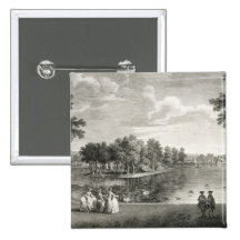 View of the Lake from the Centre Walk in the garde Buttons