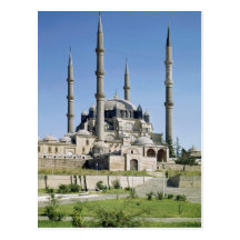 View of the mosque, Ottoman, built c.1569-75 Postcards