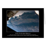 View of the Pacific Coast of USA from  Space Shutt cards