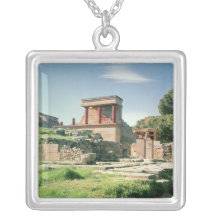 View of the Palace of Knossos Custom Jewelry