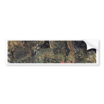 View Of The Park By Gerstl Richard (Best Quality) Bumper Stickers