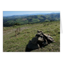 View of the Pyrenees Card cards