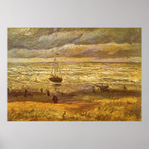 View of the Sea at Scheveningen; Vincent van Gogh