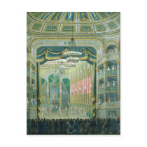 View of the Stage of the Paris Opera Postcards