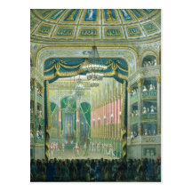 View of the Stage of the Paris Opera Postcards