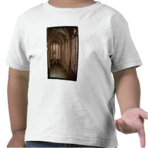 View of the stained glass windows tee shirts
