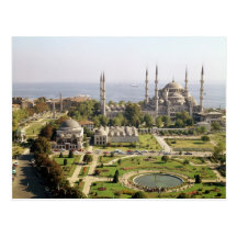 View of the Sultan Ahmet Camii  built 1609-16 Post Cards