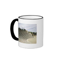 View of the theatre, c.360 BC Coffee Mugs
