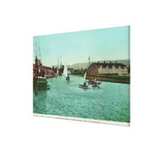 View of the Water FrontRedwood City, CA Canvas Print