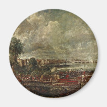 View Of The Waterloo Bridge From Whitehall Stairs Refrigerator Magnet