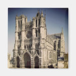 View of the West Facade, c.1220-70 Refrigerator Magnets