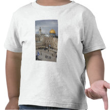 View of Western Wall Plaza, late afternoon T-shirt