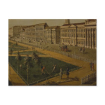 View of Wilhelmsplatz from the north, 1773 Postcard