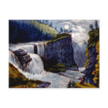 Viewing Down The Ravine At Trenton Falls NY Postca