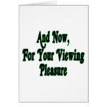 Viewing Pleasure cards