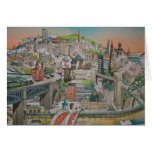Views past and present of Newcastle upon Tyne Card