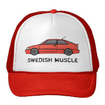 viggen_Red, SWEDISH MUSCLE Hats