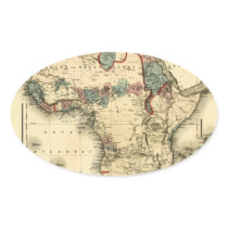 Viintage 1874 Map of Africa  Antique African Print
