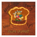 Viking Birthday Invitation