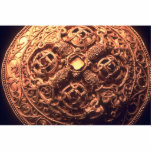 Viking brooch jewel for rich people photo sculptures